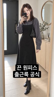 끈 원피스 출근룩 공식 영상 커버